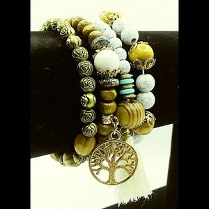 Stability Strength and Growth Bracelets